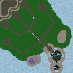 1 Way Hero Siege v1.1P terrain minimap