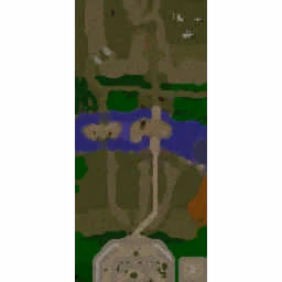 10 Hero Siege- Defend Minas Tirith terrain minimap