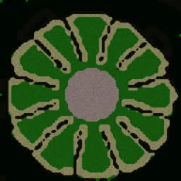 12 Way Grunt Wars v2.0 terrain minimap