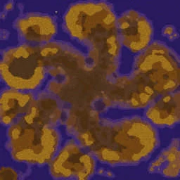 1P vs 4C v0.33 terrain minimap