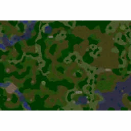 2P Campaign: NightElf 02 terrain minimap