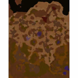 2P Campaign: Orc 08 terrain minimap