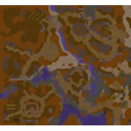 2P Campaign: Undead 01 terrain minimap
