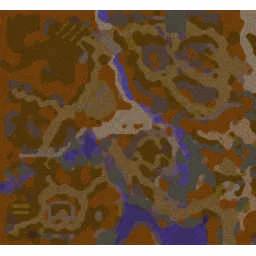 2P Campaign: Undead 01 terrain minimap