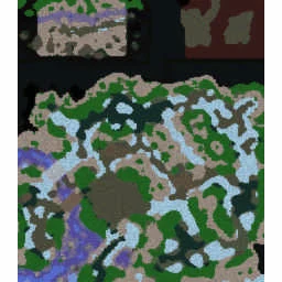 2P Campaign: Undead 06 terrain minimap