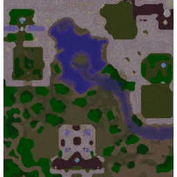 2P Campaign: Undead 08 terrain minimap