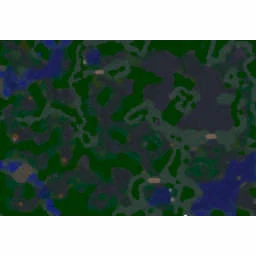 2P Reforged: NightElf 02 terrain minimap