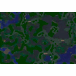 2P Reforged: NightElf 02 terrain minimap