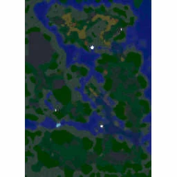 2P Reforged: NightElf 03 terrain minimap