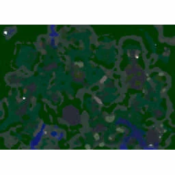 2P Reforged: NightElf 04 terrain minimap