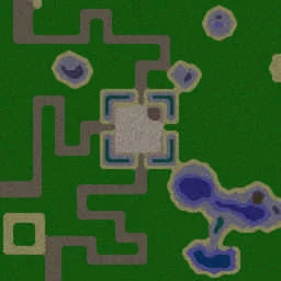 3-Way Archer TD Ver.1.52 terrain minimap