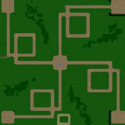 4 Hero Meze TD_v2.7 terrain minimap