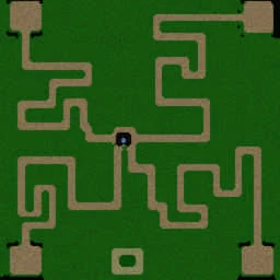 4 Maze TD terrain minimap