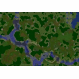 8P Campaign: Night Elf 01 terrain minimap