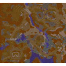 8P Campaign: Undead 01 terrain minimap