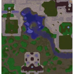 8P Campaign: Undead 08 terrain minimap