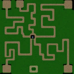 Maze TD V4.0 terrain minimap