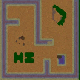 A Stupid TD v.2 terrain minimap