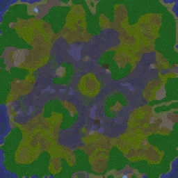 Amazonia terrain minimap