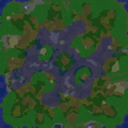 Amazonia terrain minimap