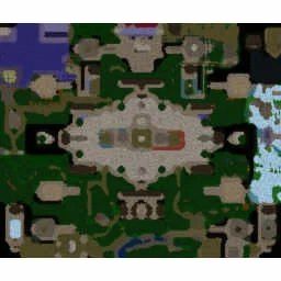Angel Arena Allstars 1.69k REFORGED terrain minimap