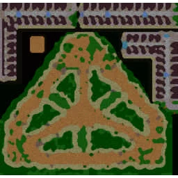 AOS GT The Frozen Throne z.14.1b terrain minimap