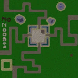 Archer TD Ver.2.2 Delta terrain minimap