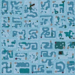 Area of Ice Escape 4 Easy [English] terrain minimap