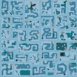 Area of Ice Escape 4 Easy terrain minimap