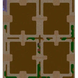 Autumn Crossing v1.3 Gold terrain minimap