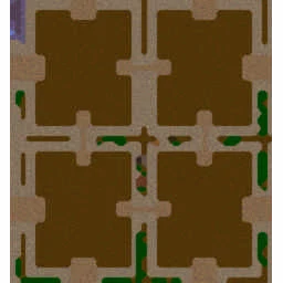 Autumn Crossing TD v2.0 terrain minimap