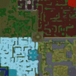Azeroth Heroes Survival 2.8c terrain minimap