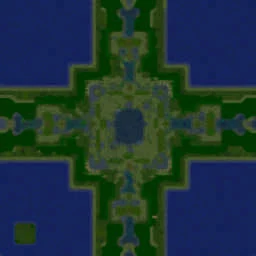 Azure Tower Defense terrain minimap
