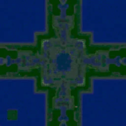 Azure Tower Defense terrain minimap