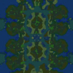 Banewood Bog LV terrain minimap