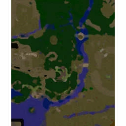 Battle For Middle Earth 6.4 terrain minimap