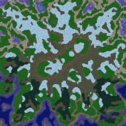 Battleground terrain minimap