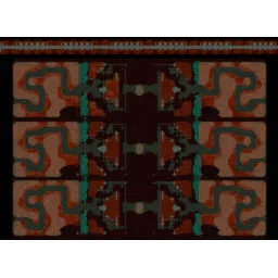 Blizzard's Tower Defense terrain minimap