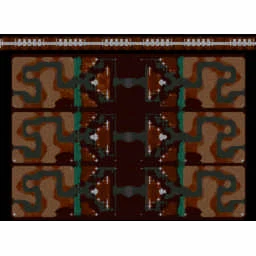 Blizzard's Tower Defense terrain minimap