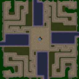 Bloons Tower Defense terrain minimap