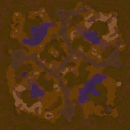 Bosco dei Centauri terrain minimap