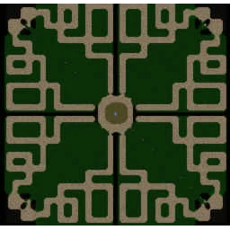 Bow TD solo 3.6 terrain minimap