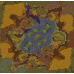 Brightwater Oasis terrain minimap
