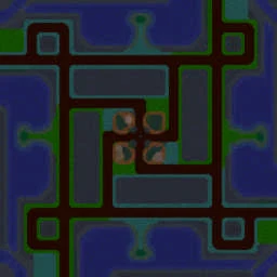 Burbenog TD - Affilates Prophecy terrain minimap