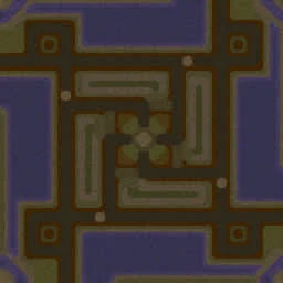 Burbenog TD v2.33h - Delta's Destiny terrain minimap