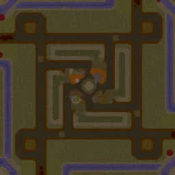 Burbenog TD: Labor terrain minimap