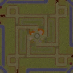 Burbenog TD: Oblivion terrain minimap