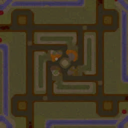 Burbenog TD: Oblivion terrain minimap