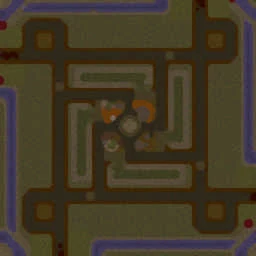 Burbenog TD: Oblivion v.Gold terrain minimap