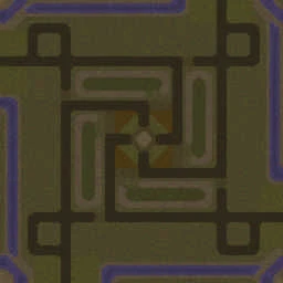 Burbenog TD - Rise of the Fallen terrain minimap